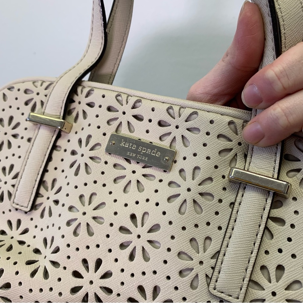 Flower pattern Kate Spade handbag - Picture 4 of 7